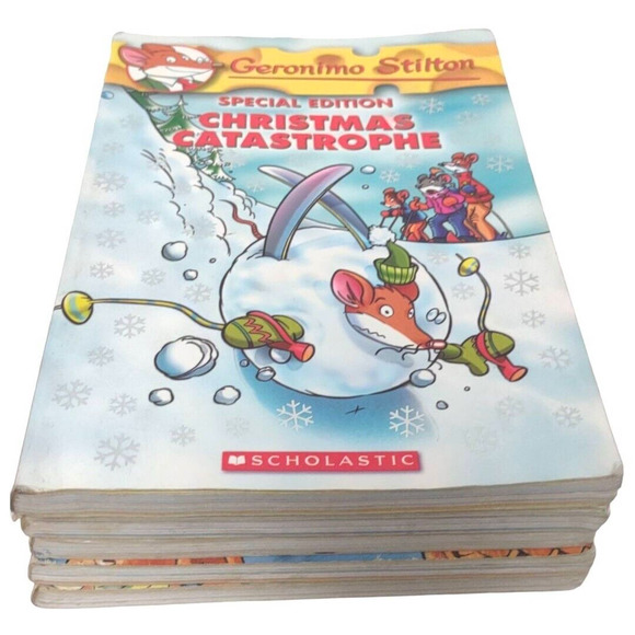 Geronimo Stilton Books Lot Of 5 Childrens Entertainment Family Fun - Picture 6 of 11